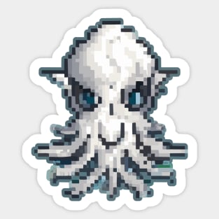 Head animal pixel art Sticker